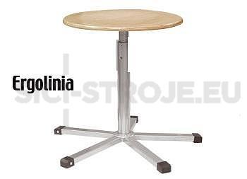 Pracovní stolička otočná [dřevěná] - ERGOLINIA 10003