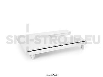 Přídavný stolek TEXI BLACK&WHITE