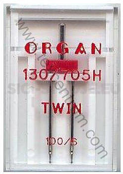 Jehly 130/705H, HAx1 Organ #100/6,0 TWIN 1ks plast