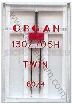 Jehly 130/705H, HAx1 Organ #80/4,0 TWIN 1ks plast
