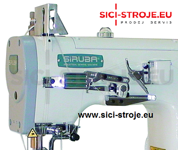 SIRUBA šicí stroj coverlock C007J-W812-356/CRL zakládací s levým ořezem látky ( kpl ) - 3