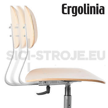 Pracovní židle otočná [dřevěná] - ERGOLINIA 10004 - 3