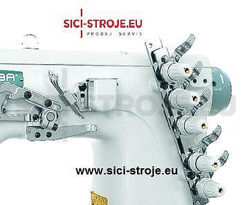 Šicí stroj Coverlock SIRUBA C007JD-W812-364/CRL/UTP/CL/RL ořez, odstřih, odtah ( kpl ) - 4
