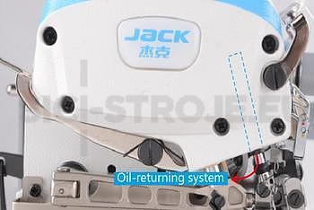 Jack E4-5-03/333 5-nitný overlock, šířka stehu 3+4mm, DD - 4
