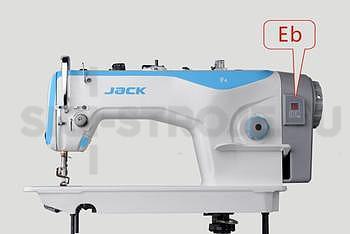 Jack F4 1-jehlový šicí stroj, Direct Drive - motor v hlavě - 4