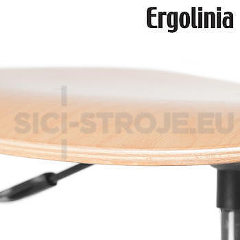 Průmyslová otočná židle dřevěná - ERGOLINIA EVO4 - 5