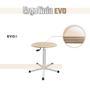 Průmyslová otočná stolička [dřevěná] - ERGOLINIA EVO3